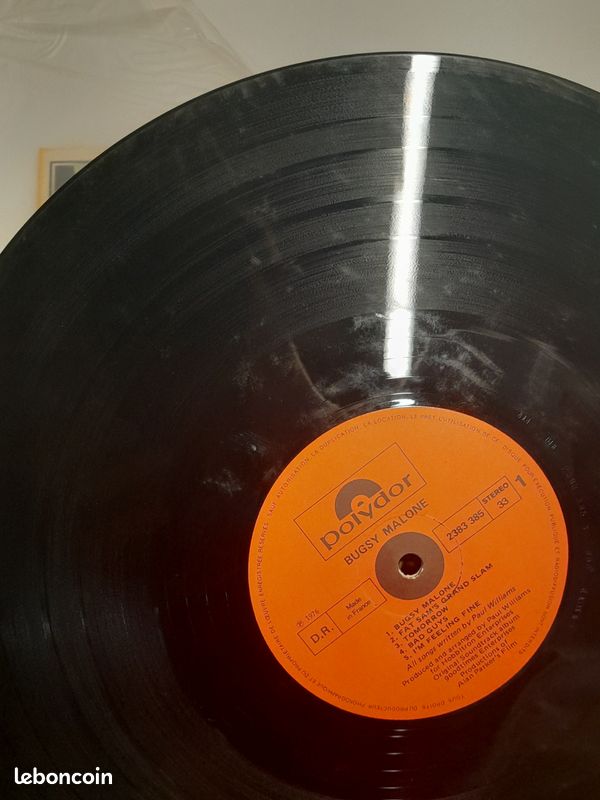 Vinyle 33t Paul Williams: Bugsy Malone (Original Soundtrack Album) - Polydor (2383 385) (image 8)