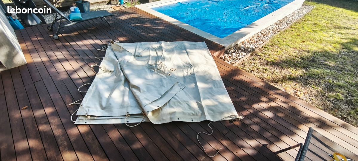 Bâche d'hivernage piscine hors-sol (image 1)