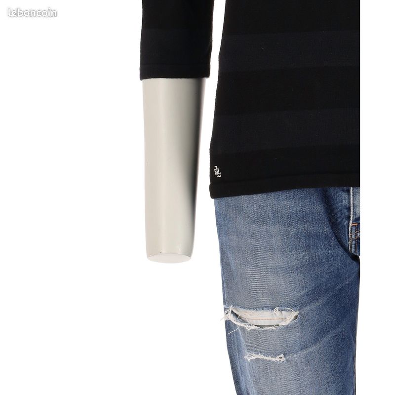 Lauren Ralph Lauren Pull Femme Taille M Noir #QWE4345 (image 6)