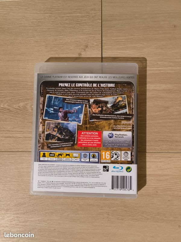 Uncharted 2 PS3 (image 2)