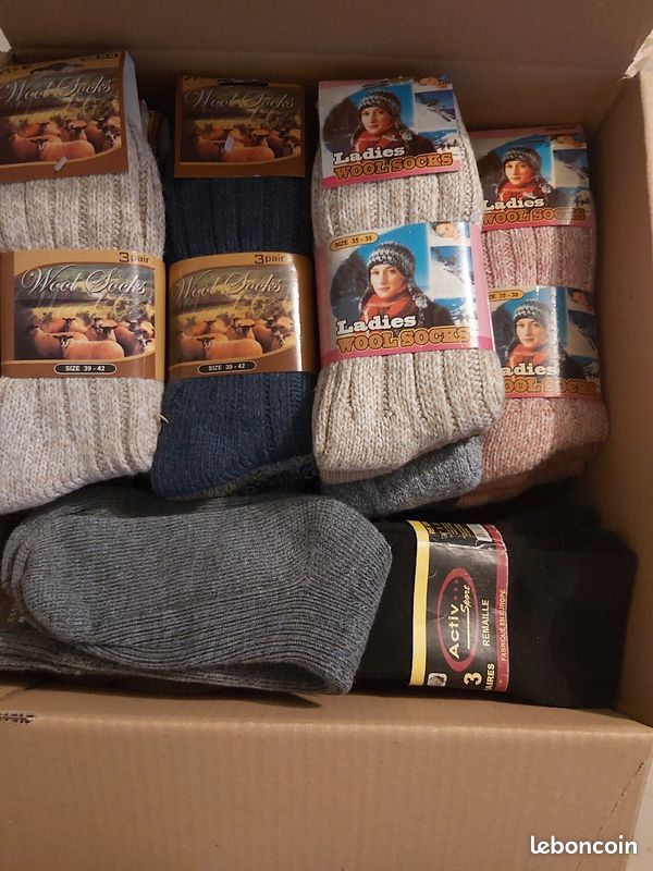 Chaussettes laine (image 2)