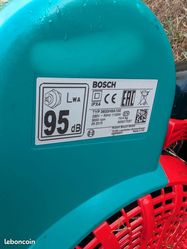 Scarificateur Bosch AVR 1100 (image 4)