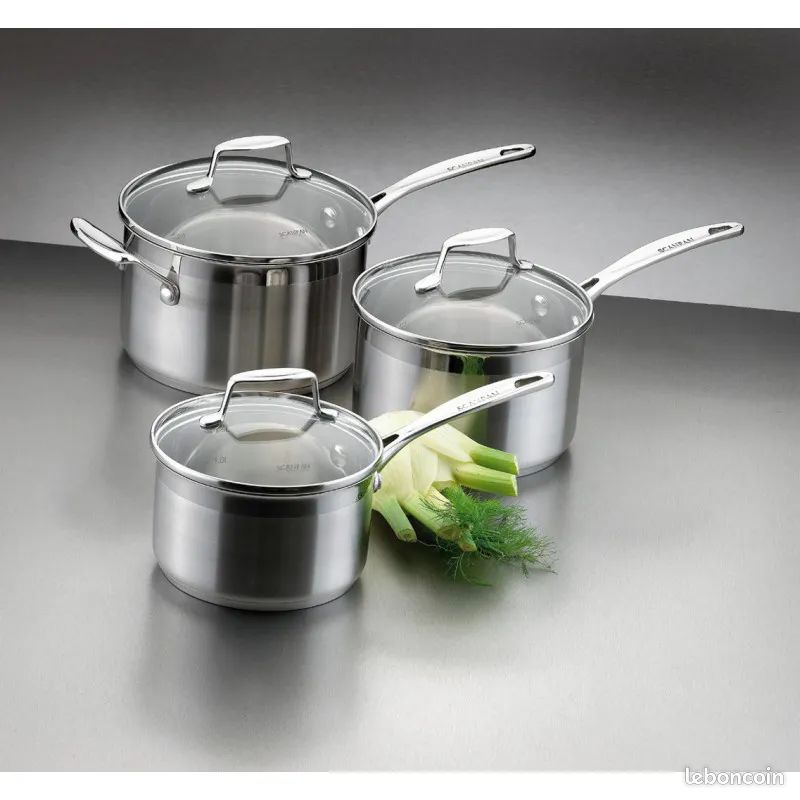 3 Supports De Couvercles Réglables En Inox - Organisateur Pour Casseroles - Gain De Place Dans Les Armoires De Cuisine