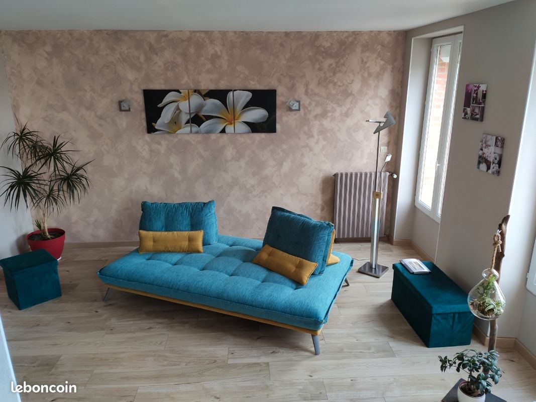 Vends canapé avec dossiers amovibles (image 2)