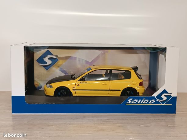 La Honda Civic EG6 bientôt chez Solido à l'échelle 1/18