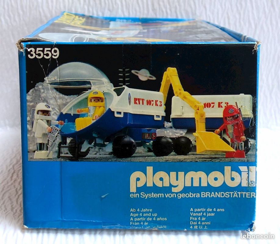 Playmobil 3509 Playmospace – Boîte Complète, Thème Espace, Occasion