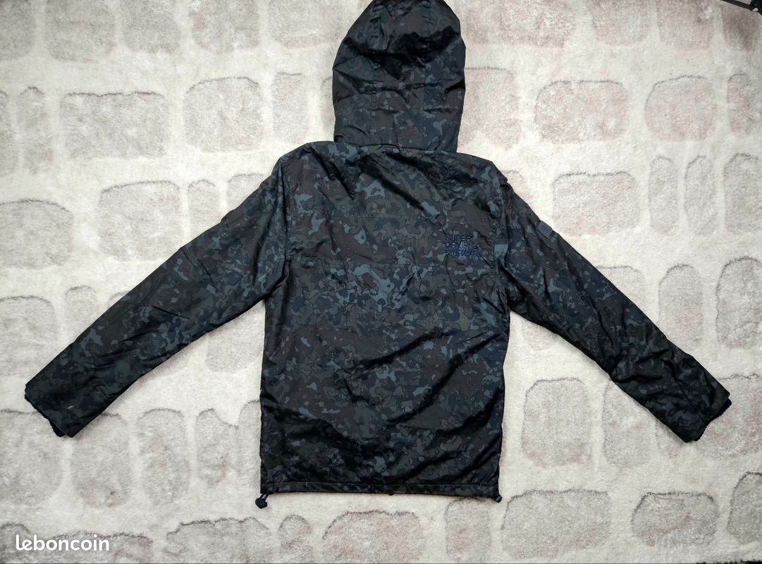 Camouflage Coupe Vent Superdry Superdry Co HOODED LOGO Veste