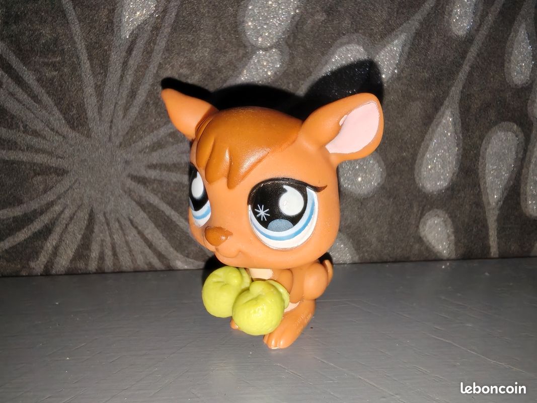 Littlest Pet Shop LPS Kangourou #682 - Figurine Hasbro Occasion - Pour +4 Ans