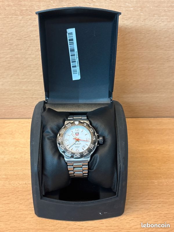 Montre TAG Heuer Formula 1 WAC1111.BA0850 acier cadran blanc (image 1)
