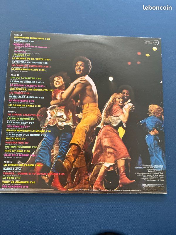 Vinyle Fugain et le big bazar (image 3)