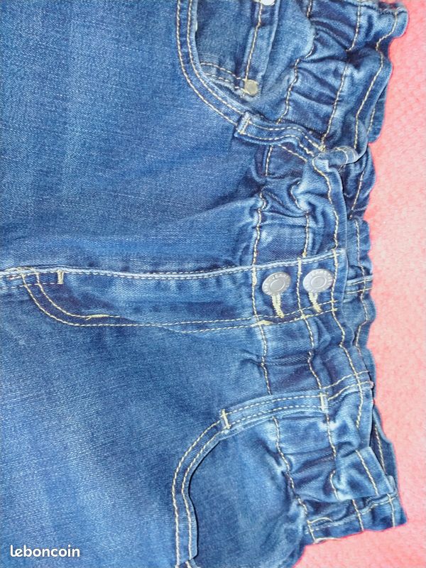 Jean taille montante fille 12 ans (image 2)