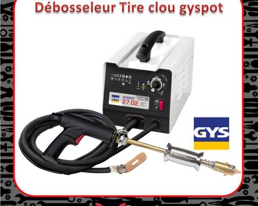 Poste de débosselage acier 39.02 / 39.04 - Débosseleur Tire clou GYS