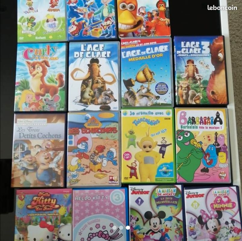 DVD enfant Tchoupi, Dora, Minnie... (image 3)