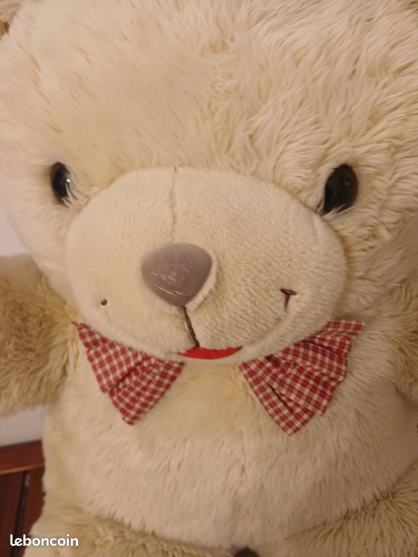 Magnifique peluche ours XL de 70 cms (image 3)