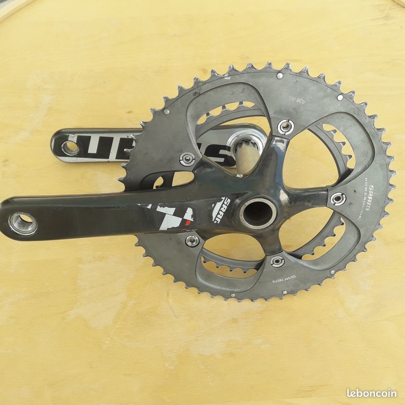 Pédalier ROTOR Aldhu Carbone Gravel