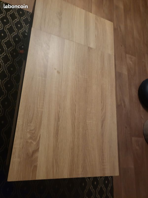 Table basse beige et marron (image 5)