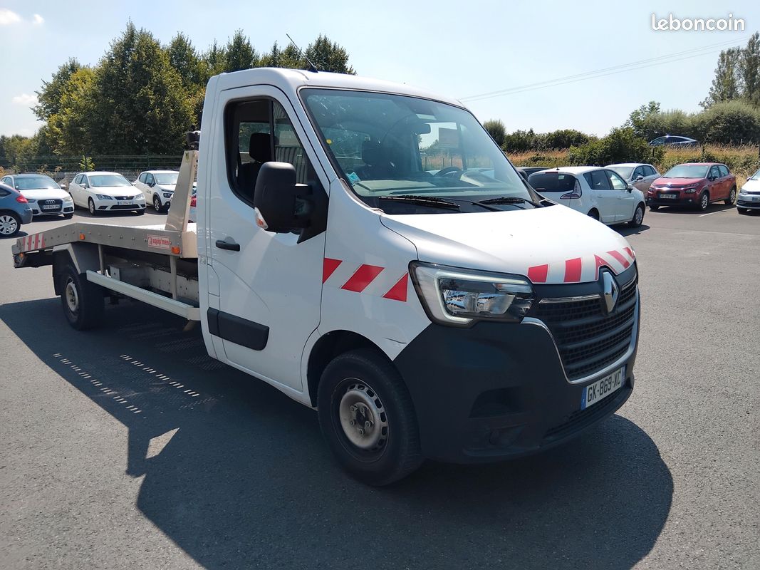Renault MASTER III PLATEAU FIXE EQUIPMEN R3500 L3 2.3 BLUE DCI 130CH CONFORT DEPANNEUSE (image 2)