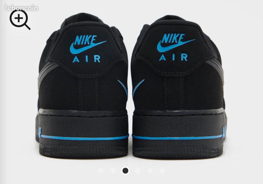 Jd Sports Nike Air Force One Noir Black Air Force One Noir Et Bleu