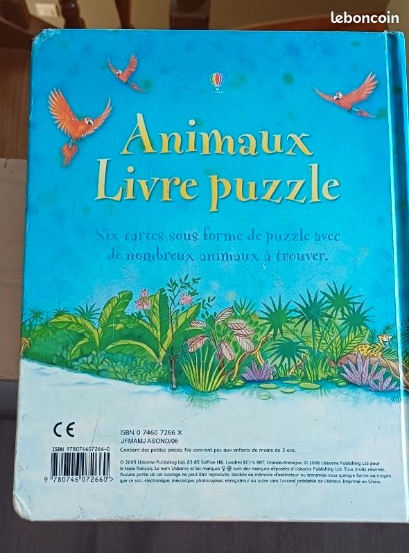 Grand livre animaux puzzle (image 2)