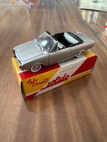 Jouet Collection Ford Taunus 1960 Décapotable 1/43 Par Solido - Occasion En Très Bon état Avec Boîte