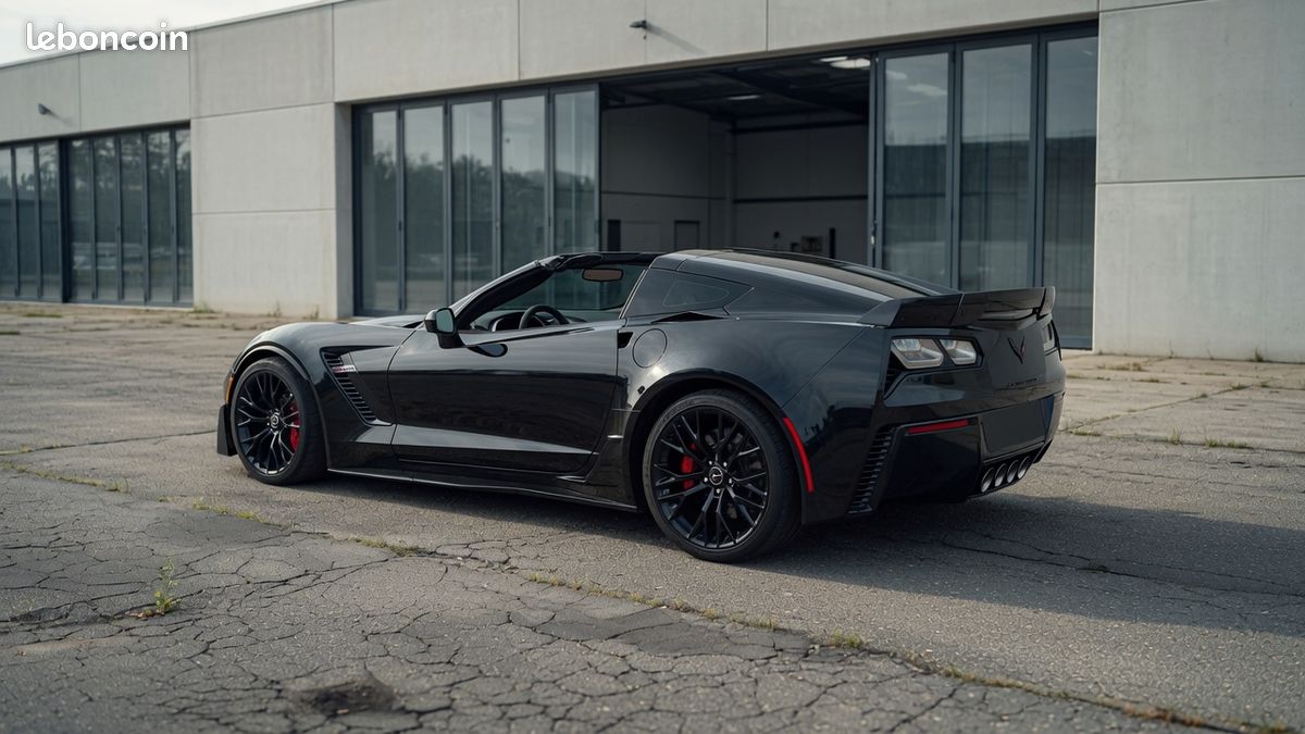 CHEVROLET CORVETTE C7 3LZ Z06 Z07 – SIEGES CARBONE – AERO CARBONE PACK 39000 km 89700 TTC (image 14)