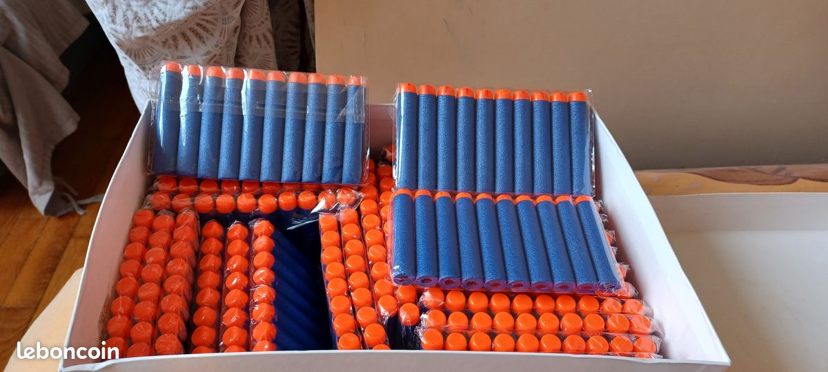 Pistolet Nerf + fléchettes (image 3)