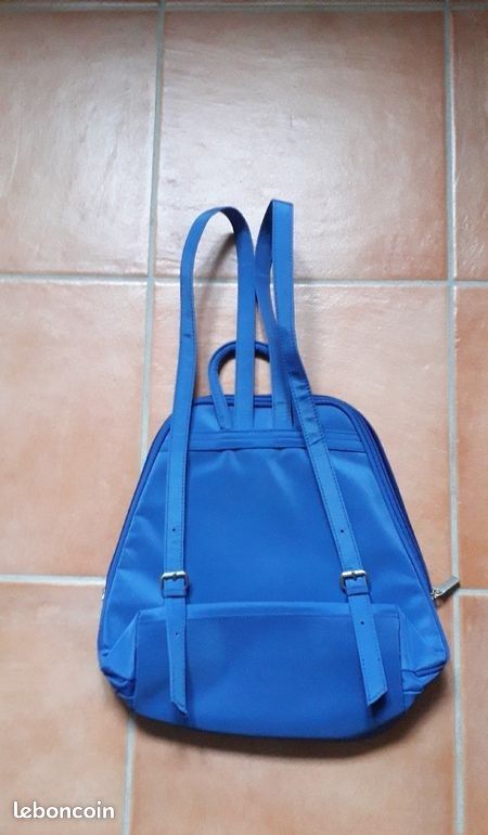 Sac à main et à dos bleu - al04 (image 2)