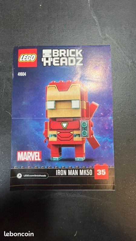 Lego Marvel Brickheadz Lego Brickheadz 41604 LEGO BrickHeadz 41604