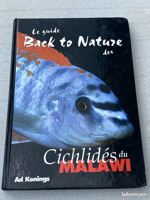 Le guide back to nature des cichlidés du Malawi 2ème édition de Ad Konings poissons aquarium bac africain (image 1)