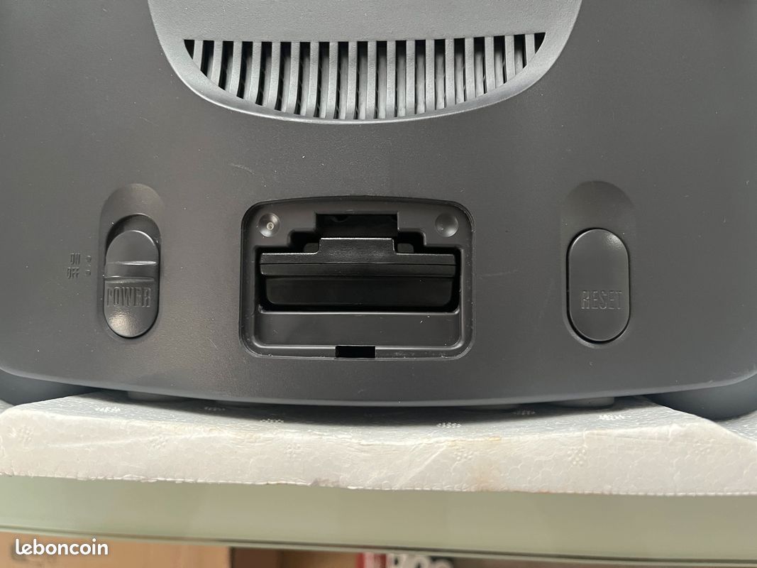 Console Nintendo 64 Noir Jap + 2 jeux + Jumper Pack - en boite (image 8)