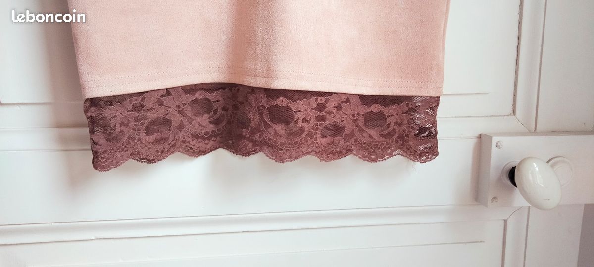 Robe moulante Asos velours (image 5)