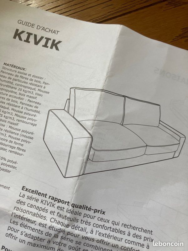 Housse de Canapé IKEA Kivik 2 places⎜Comfort Works