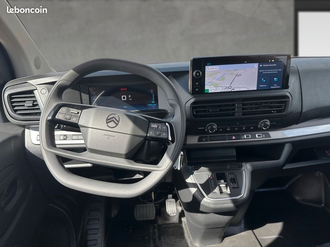 Citroën Jumpy DOUBLE CABINE 5 PLACES + OPTIONS L3 LONG 2.0 HDI 180 EAT8 Diesel - Boite Auto (image 12)