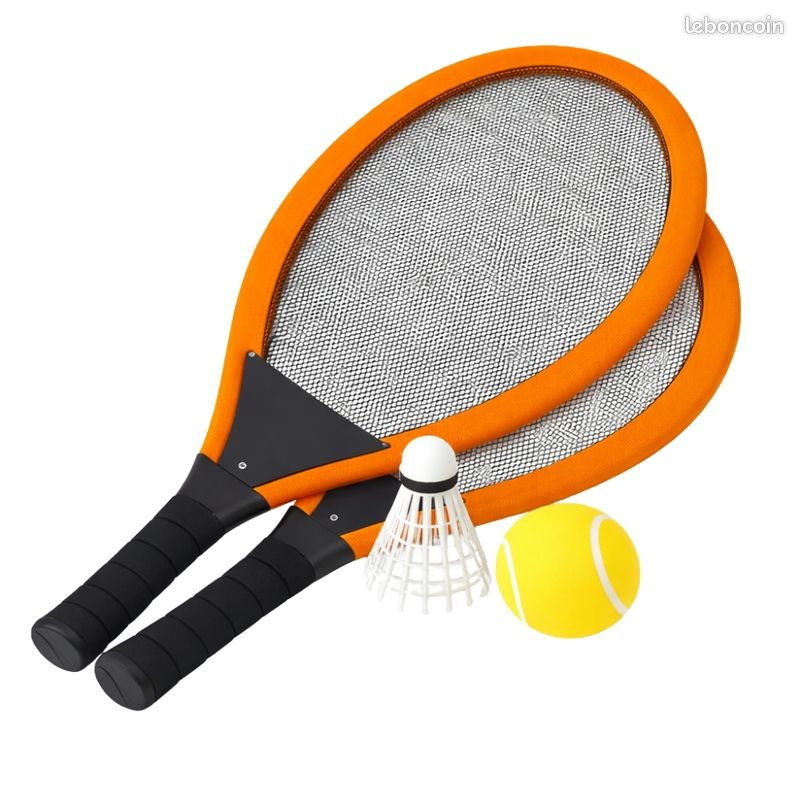 Set De Raquettes SUNOYA Enfant – Tennis Et Badminton Pour S’amuser