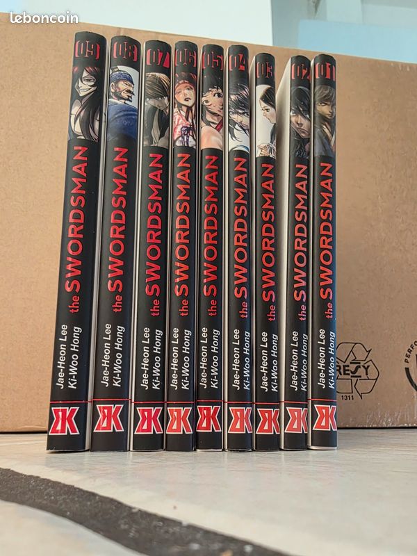 The Swordsman manga 9 tomes (image 3)
