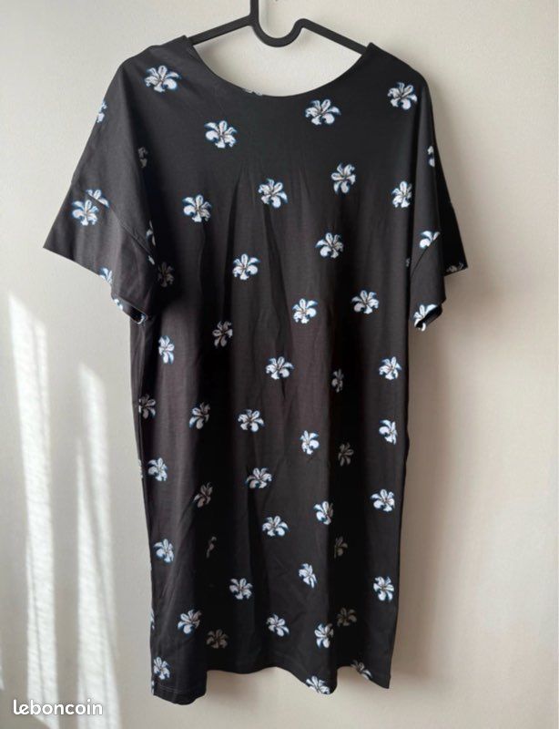 Robe tshirt à motif fleur - Bimba y Lola - taille XS (image 1)
