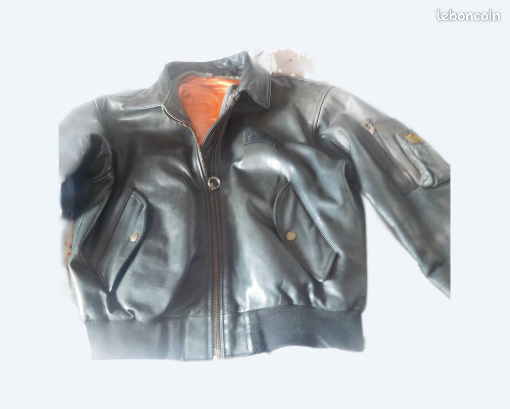 BLOUSON CUIR REDSKIN taille M (image 1)