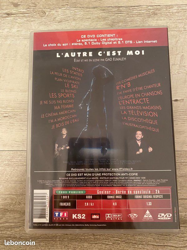 DVD du film «  Gad Elmaleh, l’autre c’est moi » (image 3)