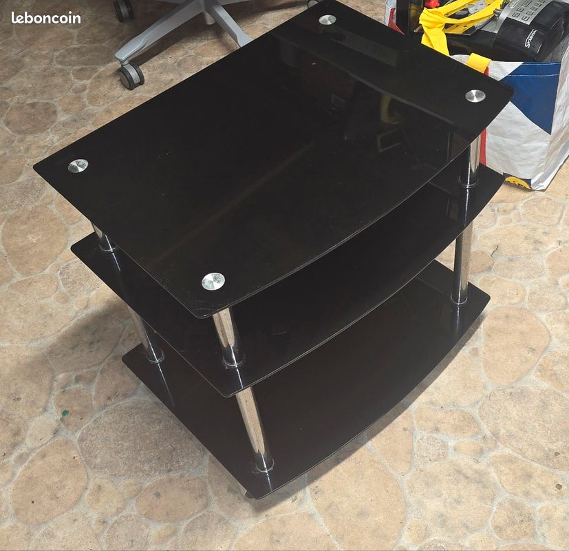 Meuble TV en verre (image 2)