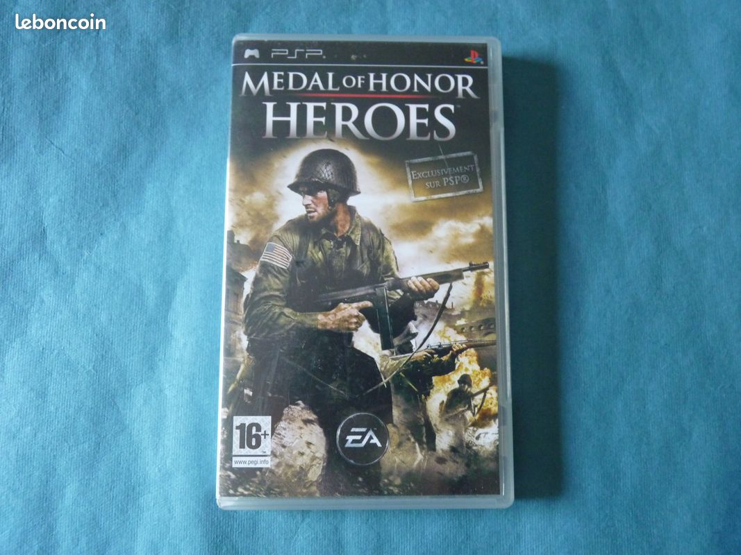 Medal Of Honor Heroes - Jeu PSP Complet En Français - Version Boîte