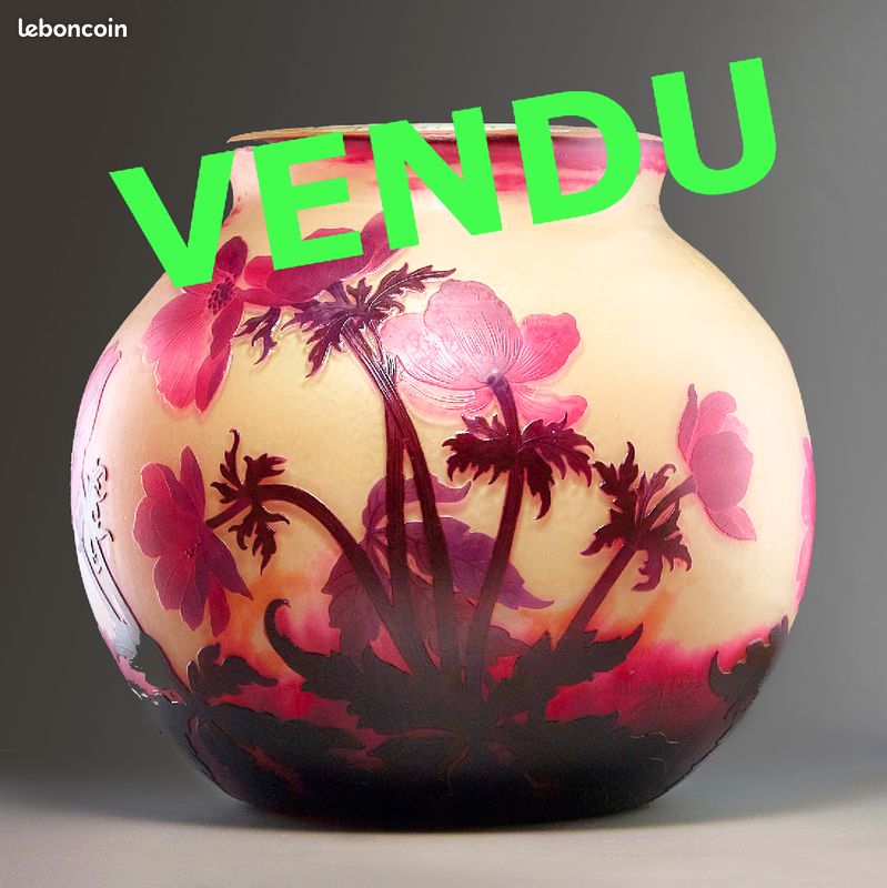 MULLER FRÈRES - vase - ART DÉCO NOUVEAU (image 1)