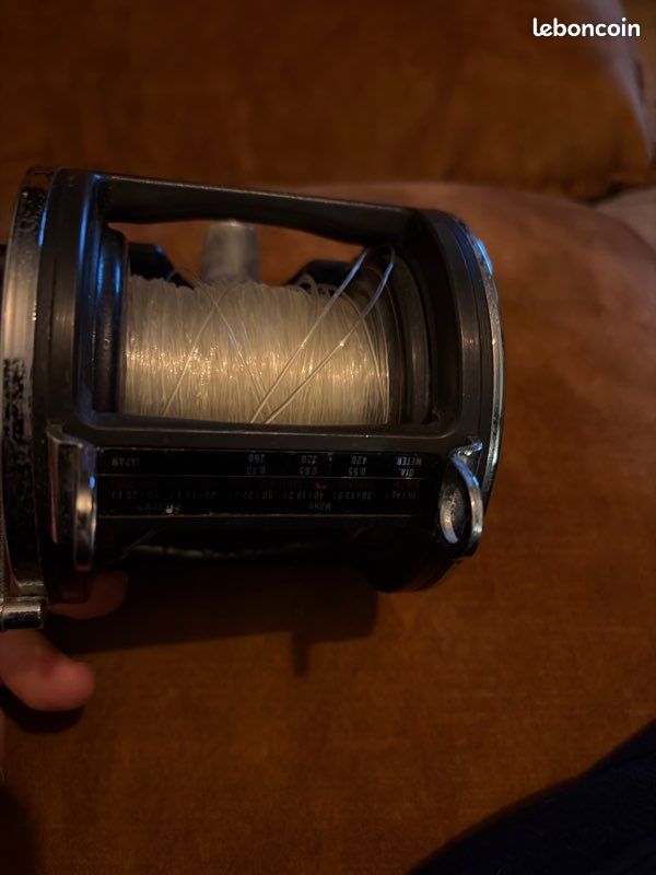 Moulinet Daiwa SEALINE 900H – Grande Jeu Offshore – Vintage – Fabrication Japon – Avec Poignée