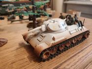Le lanceur de missile russe PT 76 Frog en miniature Solido au 1/50e incomplet