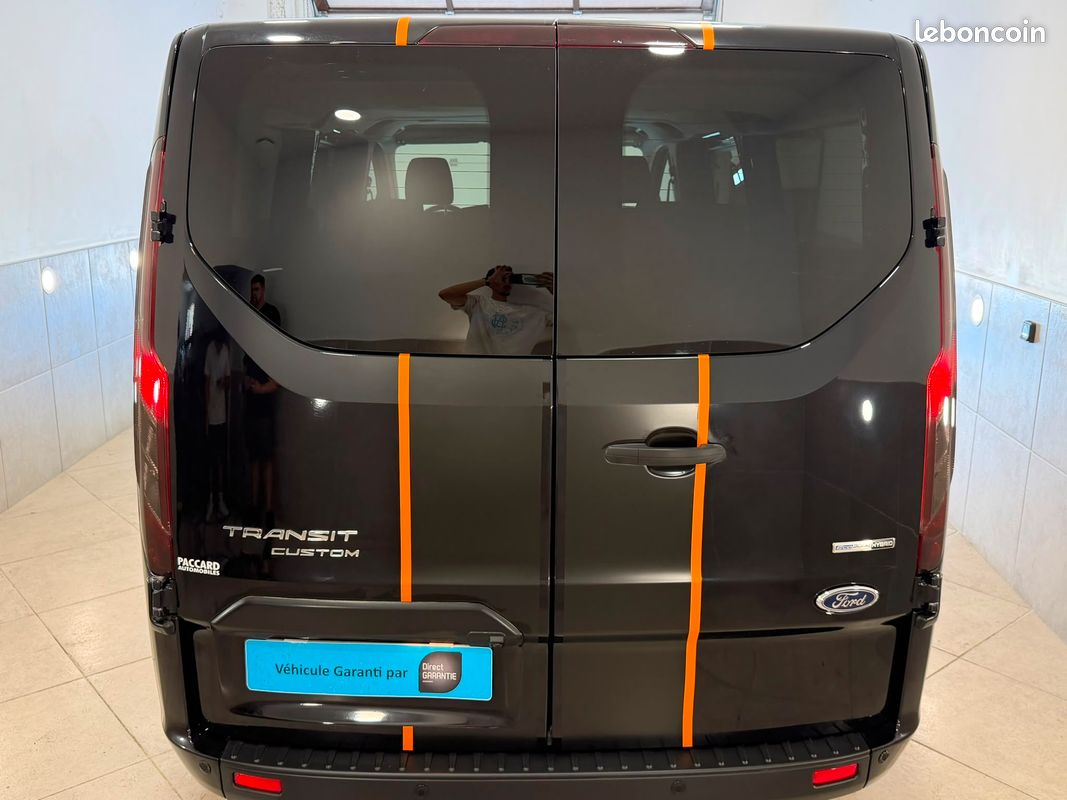 FORD CUSTOM TRANSIT L2 9 PLACES 130cv 1ERE MAIN TVA RECUP 27490euro H.T (image 4)