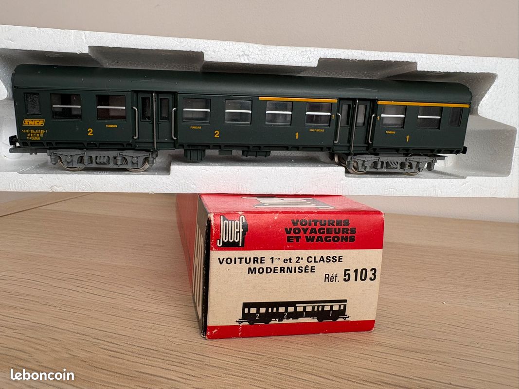 Jouef Train HO - Voiture 1ère/2nde Classe Réf.5103 - Occasion