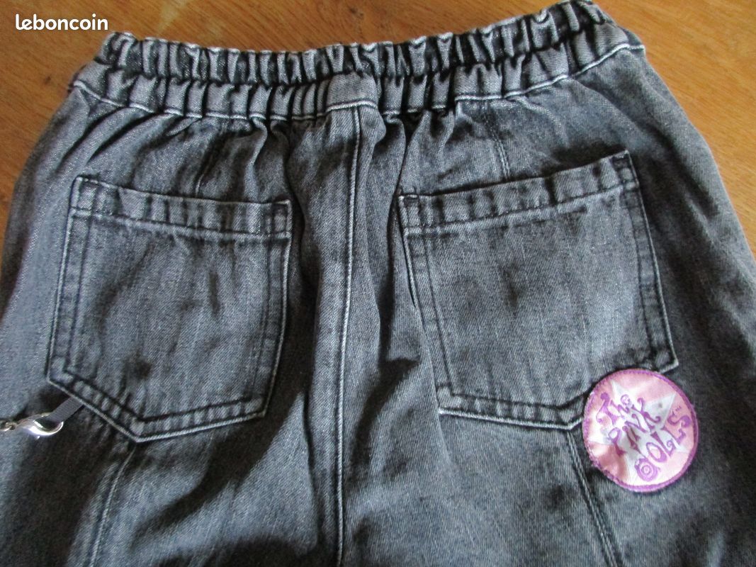 Jean gris Barbie 8 ans (image 6)