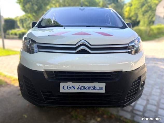 Citroen jumpy xl driver l3h1 2.0 blue hdi 120 rallonge / camera / gps / attelage / 1ere main / carplay / 11400ht 2020 (image 4)