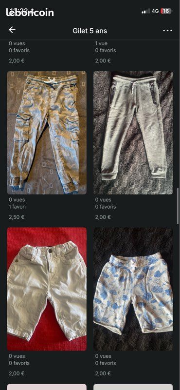 Gros lot de +100 vêtements 6 ans (image 3)