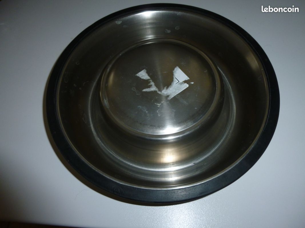 Gamelle inox pour animaux 16 cm neuve (image 2)
