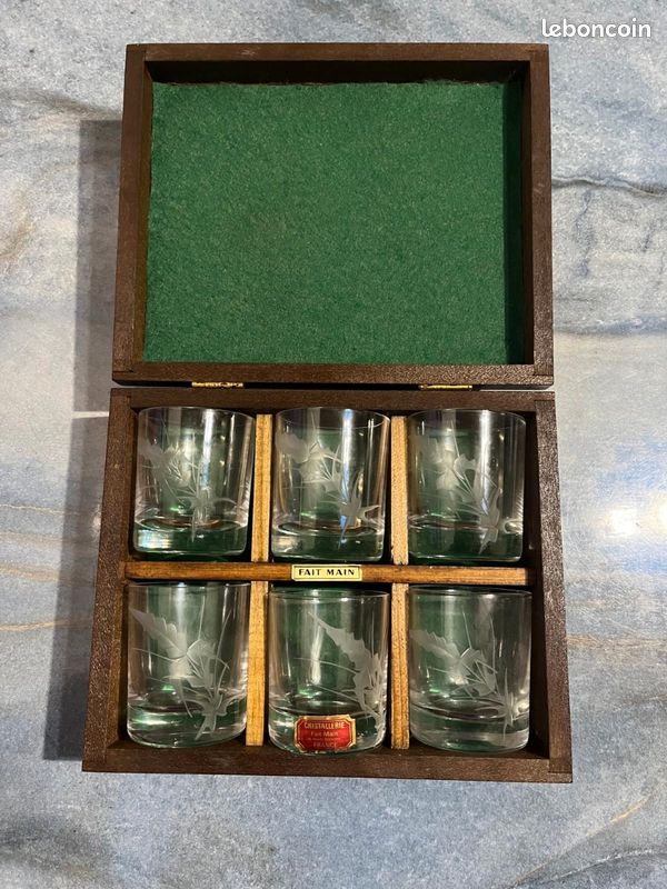 Cristallerie haut de bretagne coffret 6 verres a whisky (image 2)